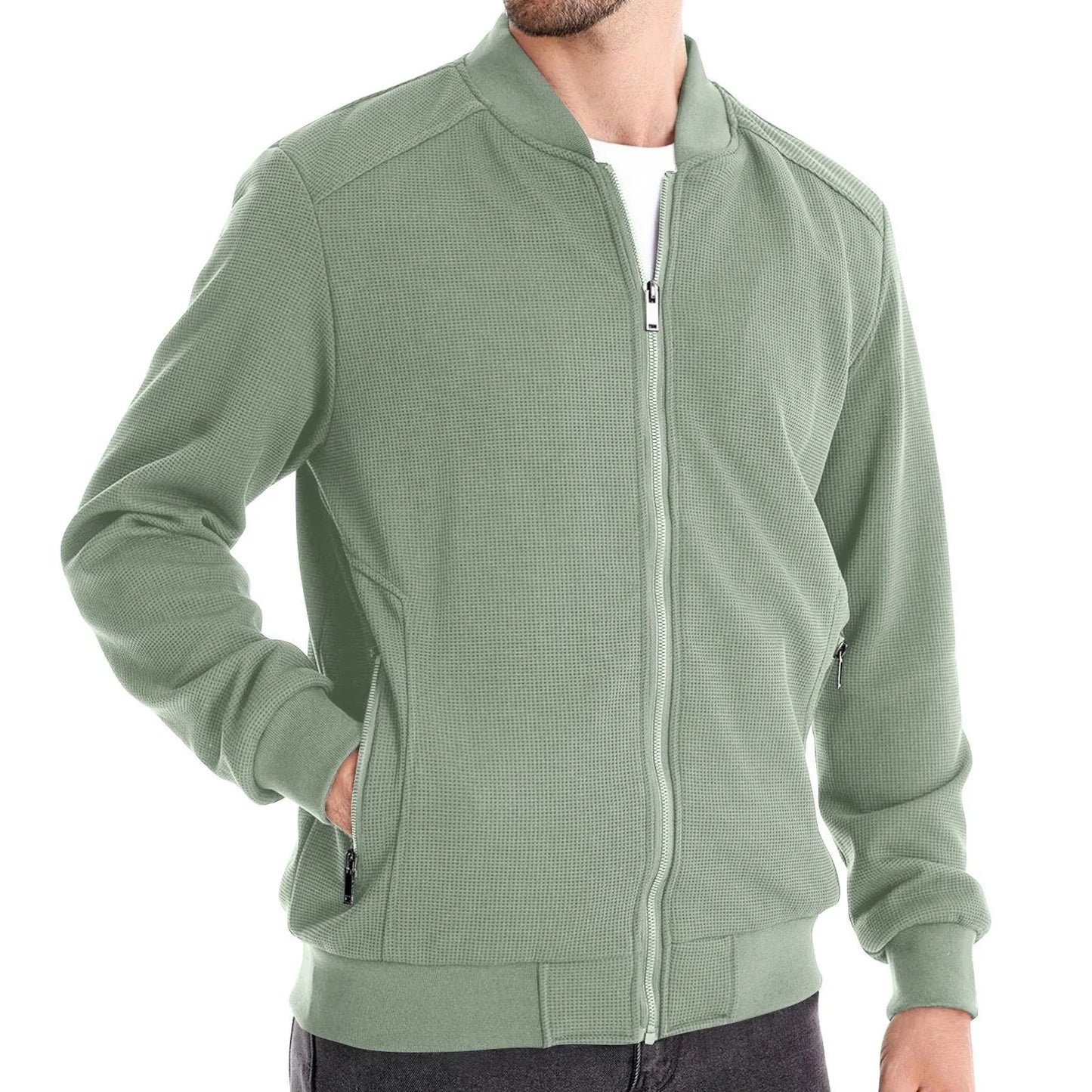 Fashion Autumn Winter Jackets For Men Solid Color Casual Mens Jacket Clothing New In Outerwears chaquetas Jackets Men