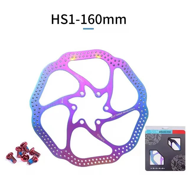 1pc MTB Bike Disc Brake Rotor G3/HS1 160mm 180mm 203mm Rainbow Hydraulic Brake Rotor CSG3 Mountain Bike Rotors Road Mtb Rotors
