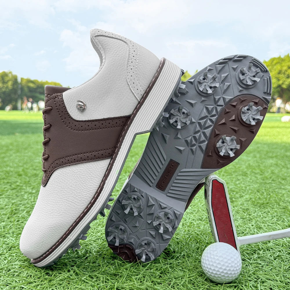 New Spikes Golf Shoes Men Size 7-14 Golf Sneakers Walking Footwears for Golfers