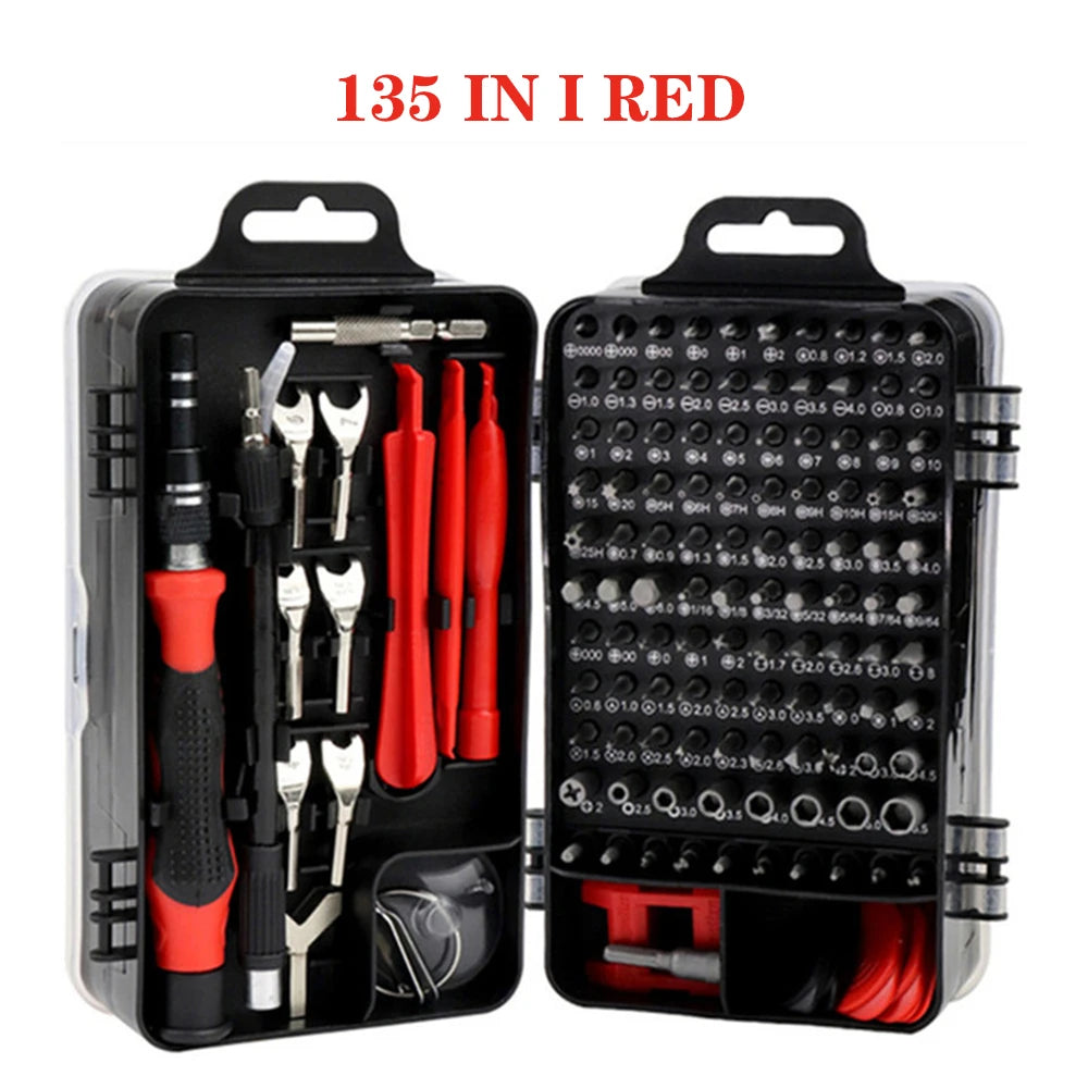Magnetic Screwdriver Set with Torx and Phillips Bits for Phone and PC Repair