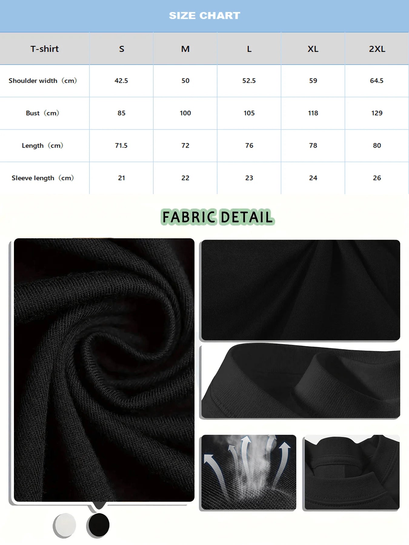 3 Piece White Cotton Short Sleeve Men's T Shirts. Perfect for everyday wear, going to the gym, and perfect for gift giving.