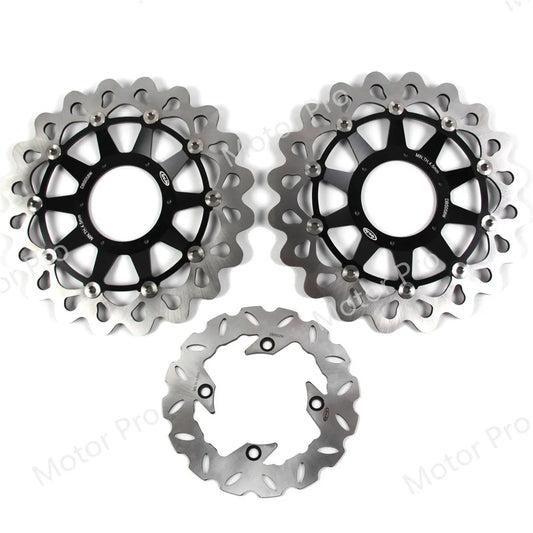 Honda CBR1000RR 2008 to 2017 Front and Rear Brake Disc Rotor Set