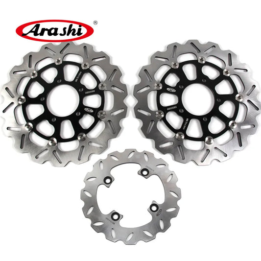 Arashi 310mm 220mm CNC Full Floating Brake Disc Rotors for Kawasaki Ninja ZX10R