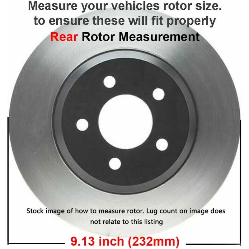 Detroit Axle Brake Kit with Slotted Disc Rotors and Ceramic Brake Pads