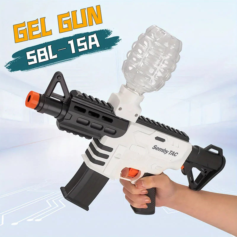 M416 Electric Gel Toy, Fully Automatic Splat-Blaster, Manual/Automatic Model Toy Gun