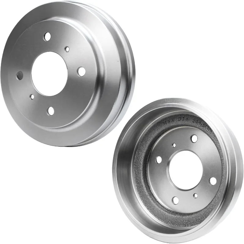Detroit Axle - Brake Kit for 1.8L 4-Lug Front Brake Rotors Rear Brake Drums Replacement