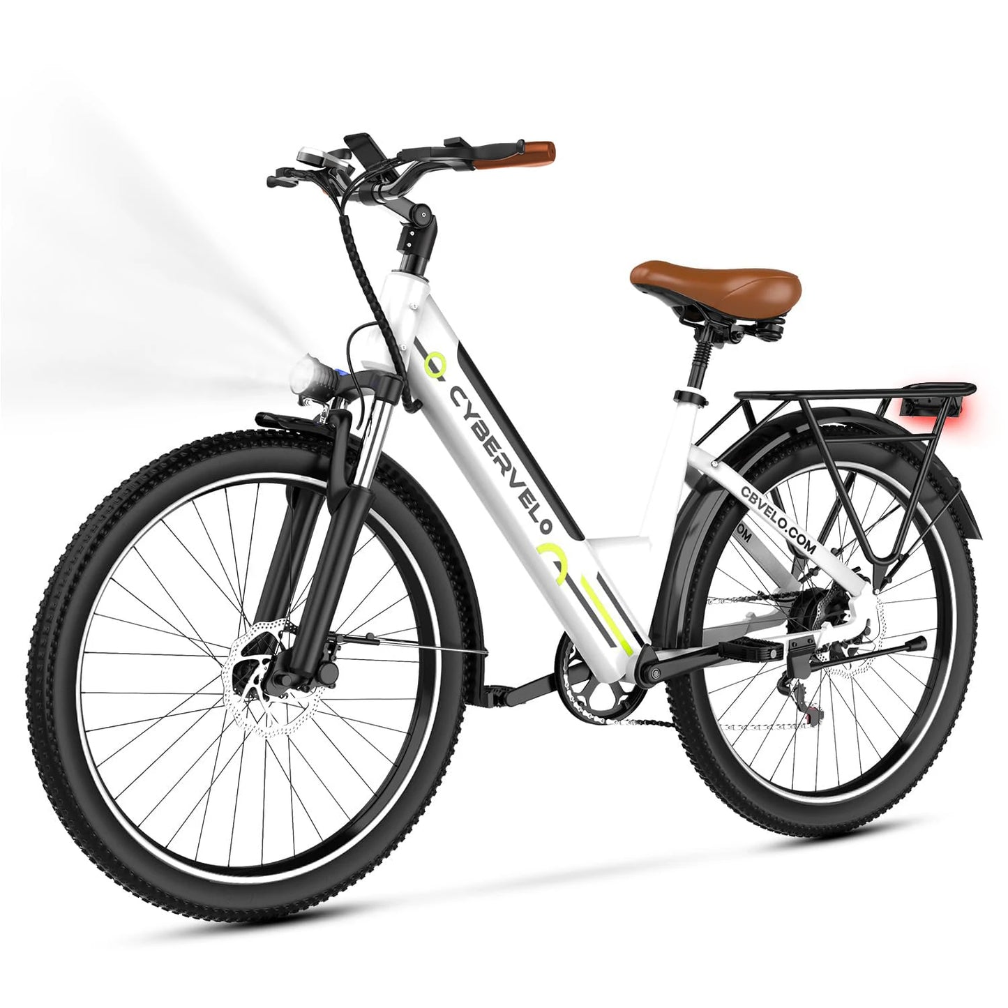 1000 Peak Electric Bike for Adults,up 80 Miles Removable Battery Ebike, 26" Electric E Bike with 7-Speed,Adult Electric Bicycles