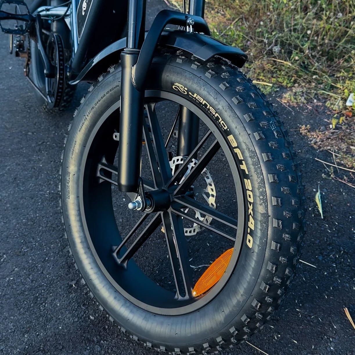 Jansno X50  Electric bicycle 750W Powerful Motor 48v14Ah 20inch Fat Tires MTB Hybrid Adult Off-Road turn signal Electric Bike