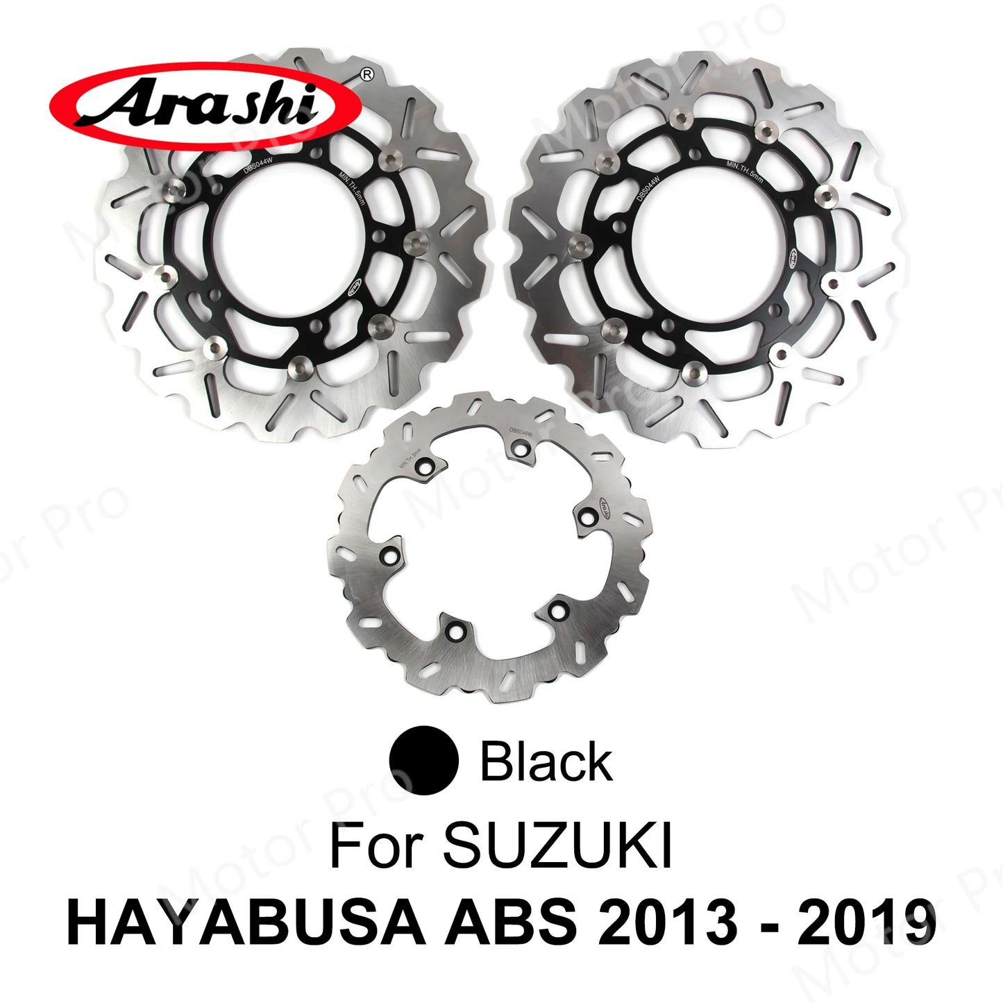 Arashi CNC Front Rear Brake Disc Rotors for Suzuki Hayabusa GSXR 1300 1999 2019