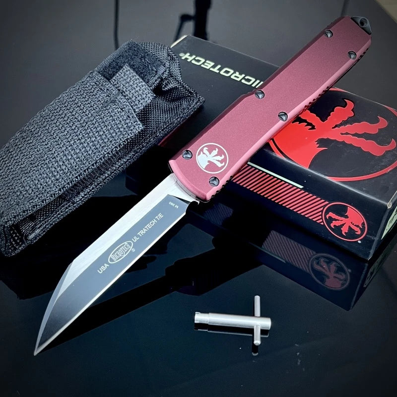 UTX70 Daily Carry EDC Folding Knife D2 Steel Blade T6 Aluminum Handle