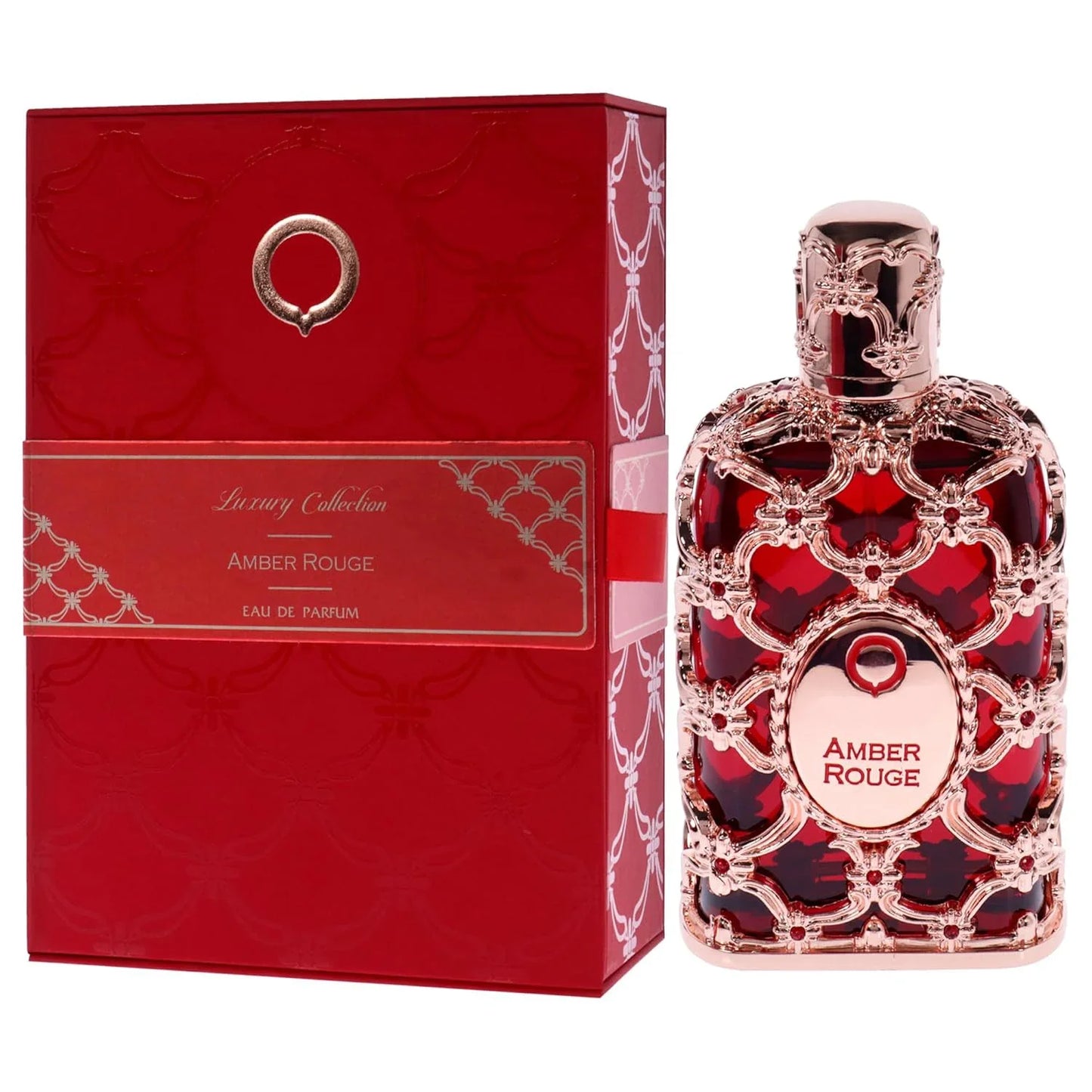 Orientica Amber Rouge 80ml Eau de Parfum Spray | Luxurious Unisex Fragrance with Amber and Seaweed