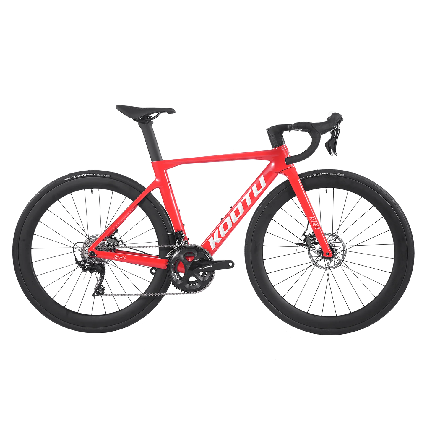 KOOTU Anniversary Special Full Carbon Fiber Road Bike Adult Cross Country Bike Racing Bike SHIMANO R7000 22-Speed Components