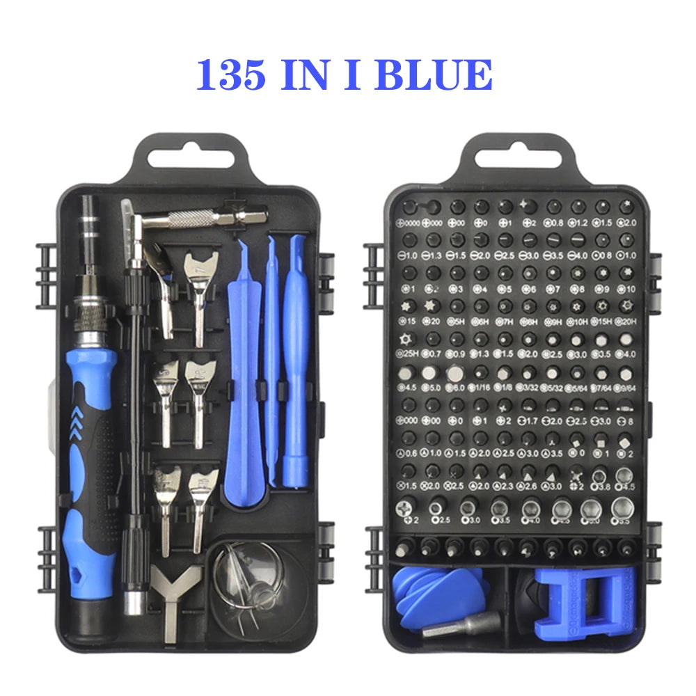 Magnetic Screwdriver Set with Torx and Phillips Bits for Phone and PC Repair