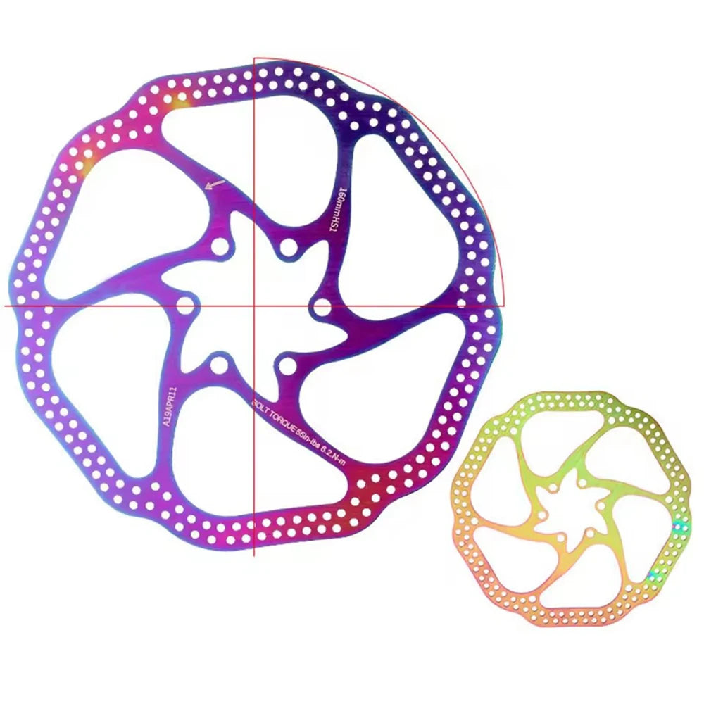 1pc MTB Bike Disc Brake Rotor G3/HS1 160mm 180mm 203mm Rainbow Hydraulic Brake Rotor CSG3 Mountain Bike Rotors Road Mtb Rotors