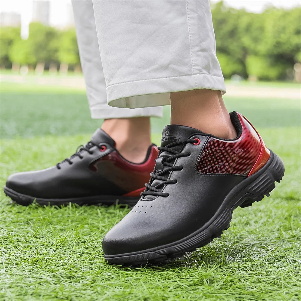 Men Luxury Golf Shoes Men Waterproof Golf Sneakers Anti Slip Walking Footwears