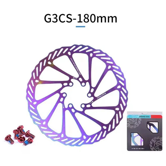 1pc MTB Bike Disc Brake Rotor G3/HS1 160mm 180mm 203mm Rainbow Hydraulic Brake Rotor CSG3 Mountain Bike Rotors Road Mtb Rotors