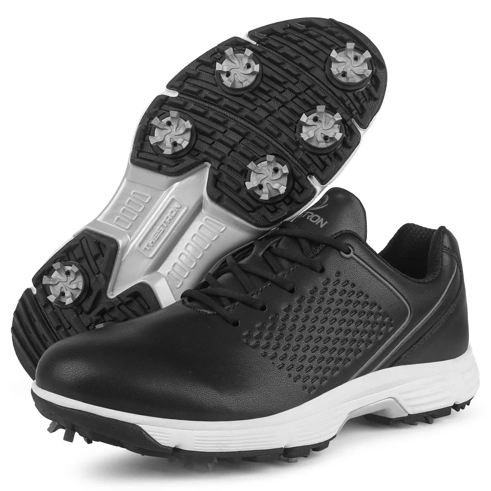 Men Golf Shoes Training Golf Sneakers Anti Slip Walking Footwears for Golfers