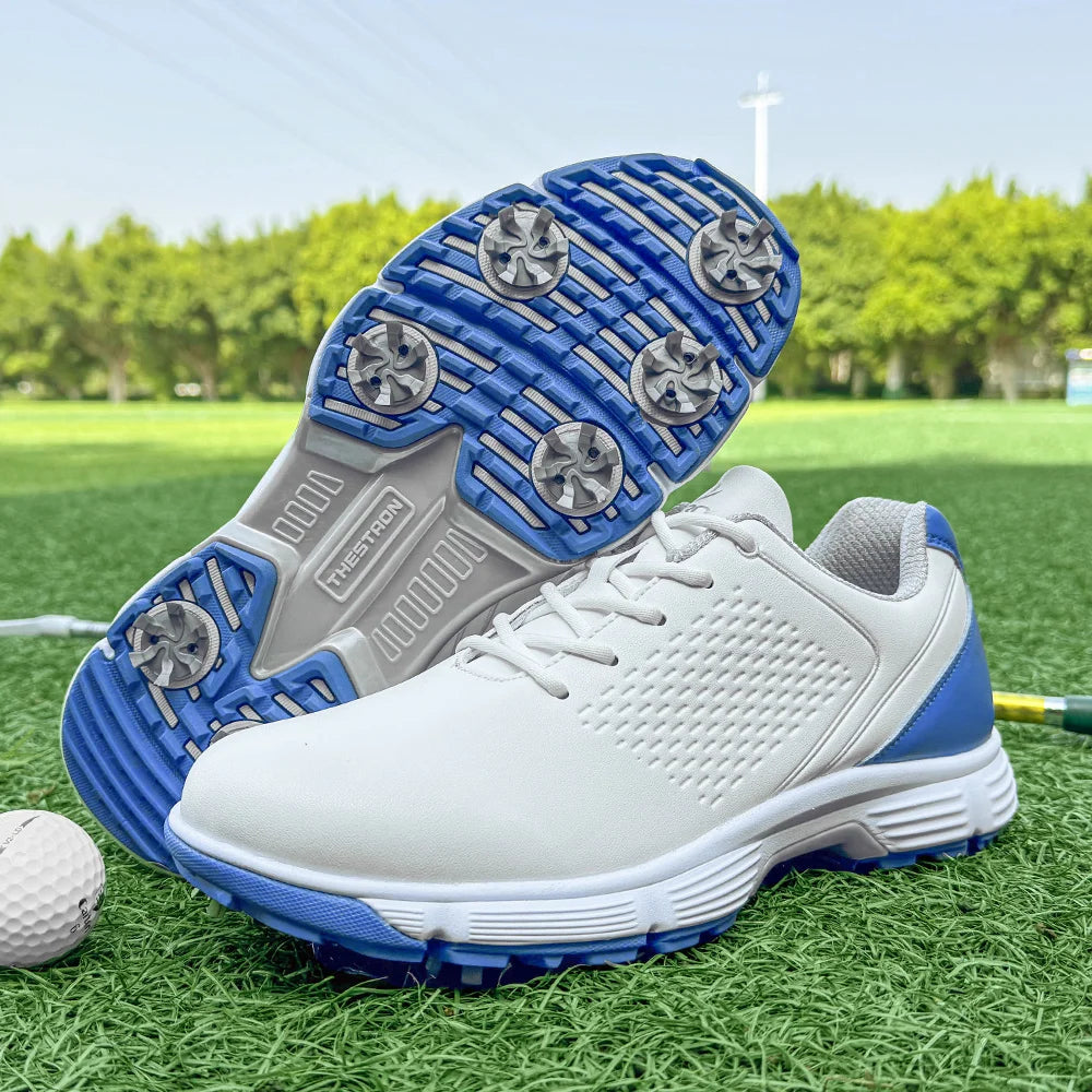 Men Golf Shoes Training Golf Sneakers Anti Slip Walking Footwears for Golfers