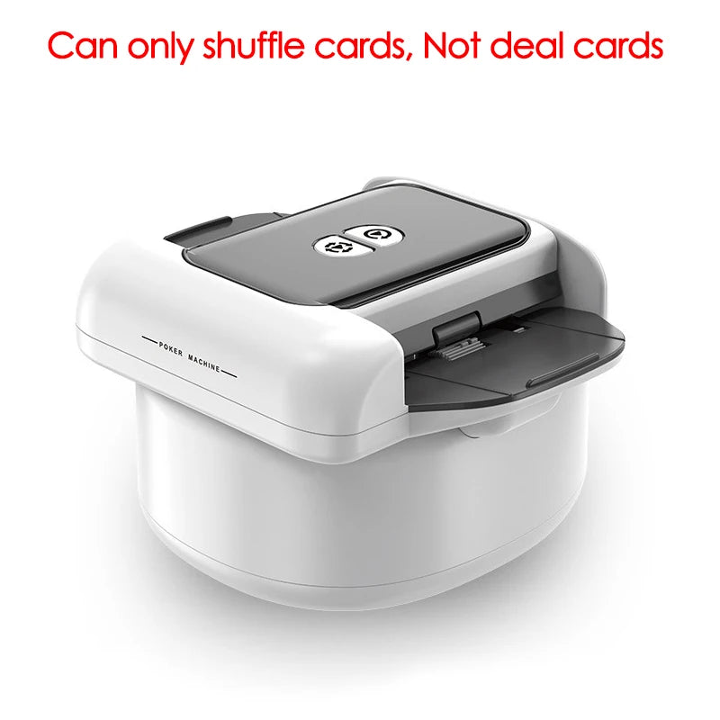 Automatic Card Shuffler 2 Decks Playing Cards Shuffleing Machine Type-C Rechargeable Low Noise Electric Shuffler Poker Device