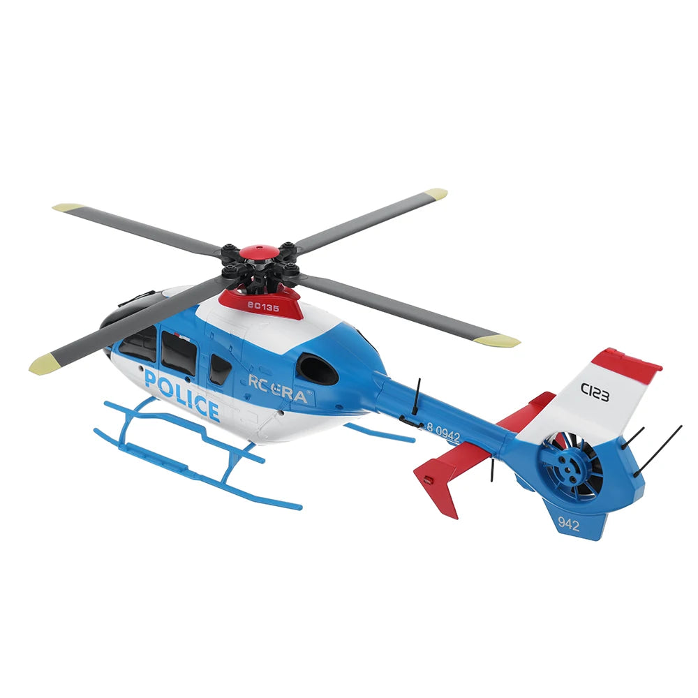 RC Eachine C123 2.4G 6CH 6-Axis Gyro Helicopter with Altitude Hold RTF
