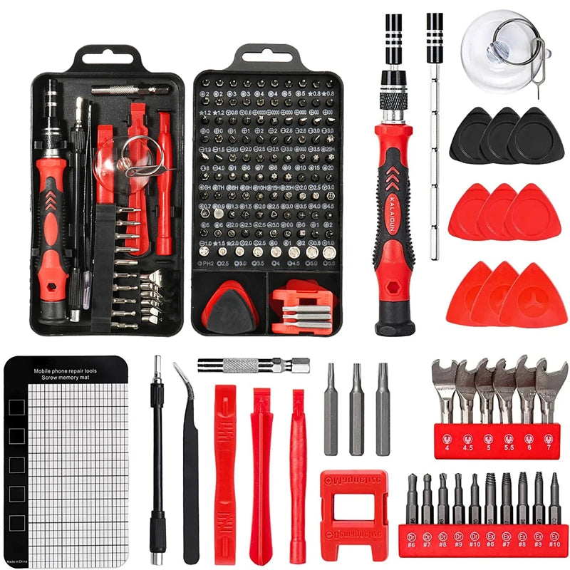 Magnetic Screwdriver Set with Torx Phillips Socket and Remover Wrench Multitool