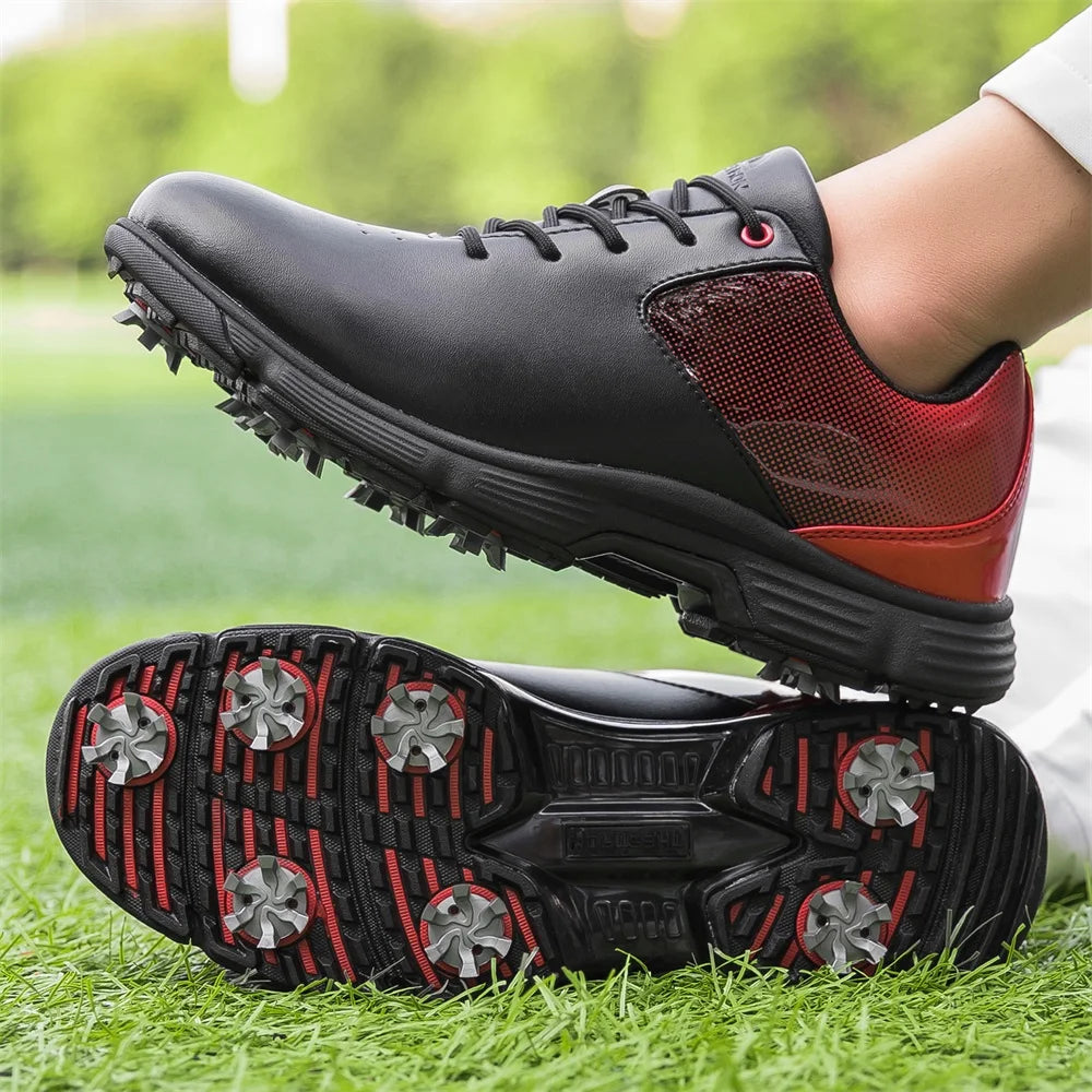 Men Luxury Golf Shoes Men Waterproof Golf Sneakers Anti Slip Walking Footwears
