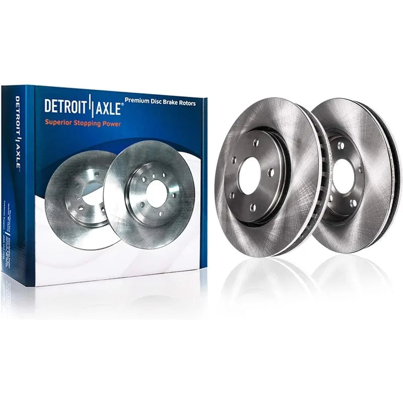 Detroit Axle Brake Kit with Ceramic Pads and Disc Rotors for Honda Odyssey