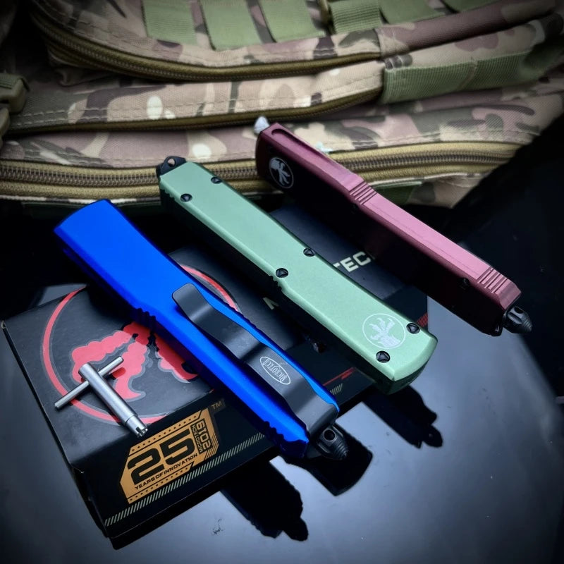 UTX70 Daily Carry EDC Folding Knife D2 Steel Blade T6 Aluminum Handle