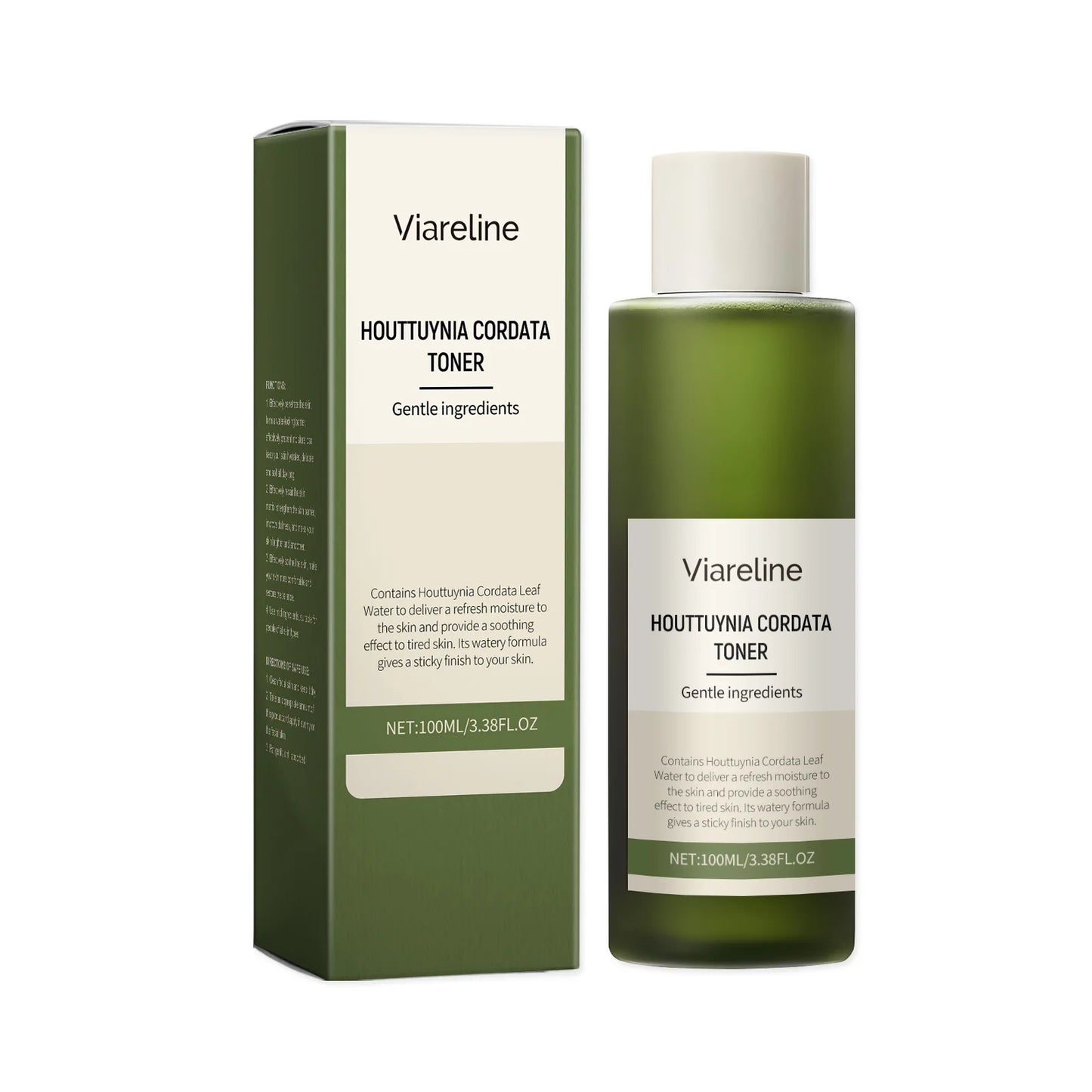Viareline Natural Hydrating Face Toner Lasting Moisturizing Refreshing Improve Skin Texture Non-greasy Soothing Face Toner