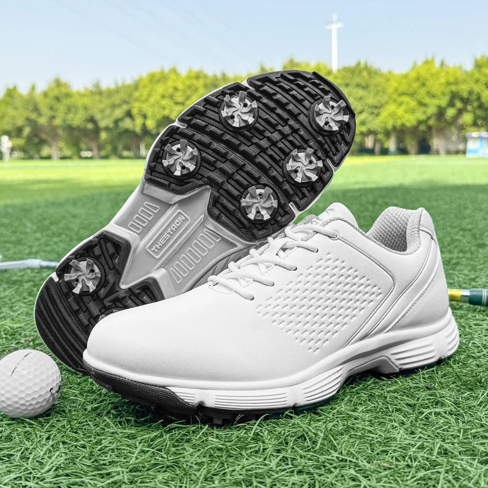 Men Golf Shoes Training Golf Sneakers Anti Slip Walking Footwears for Golfers