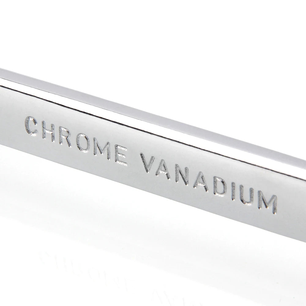 72-Tooth Ratchet Wrench with Flexible Head and Mirror Finish Hand Tool