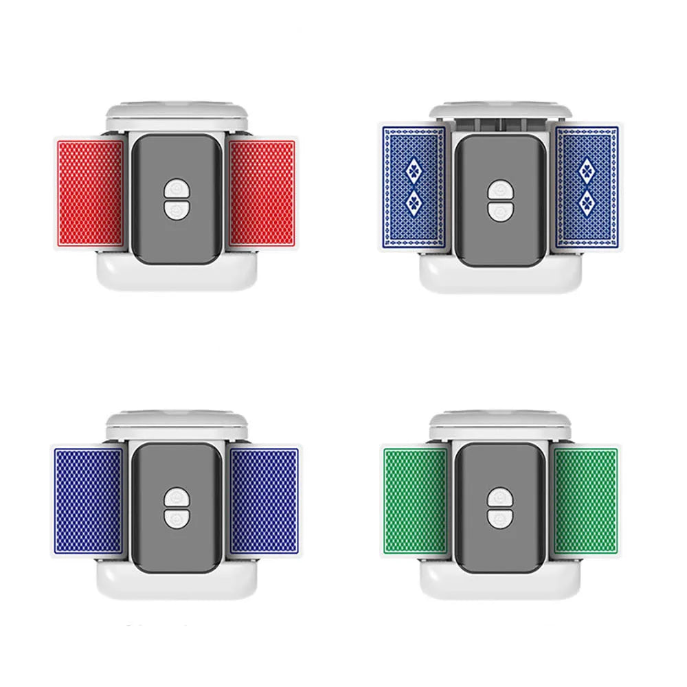 Rechargeable Automatic Card Shuffling Machine Electric Poker Card Shuffler tool device for Card Games Home Party