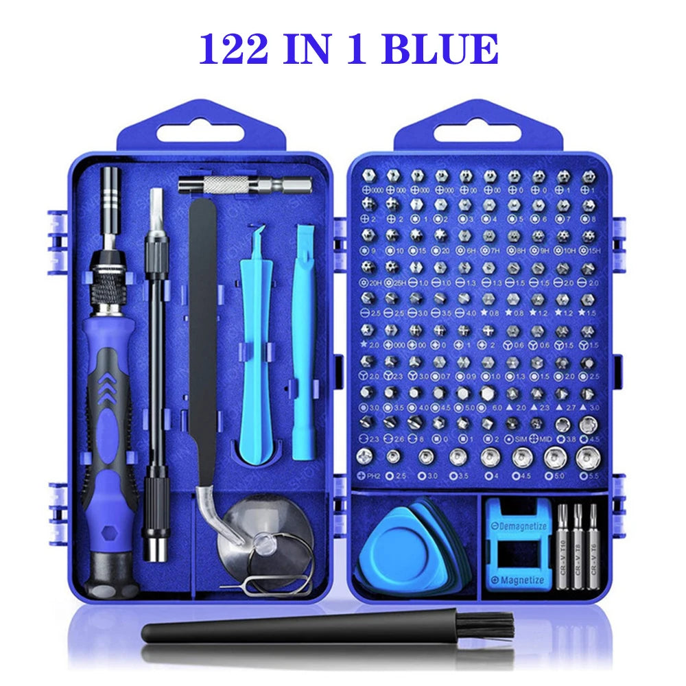 Magnetic Screwdriver Set with Torx and Phillips Bits for Phone and PC Repair