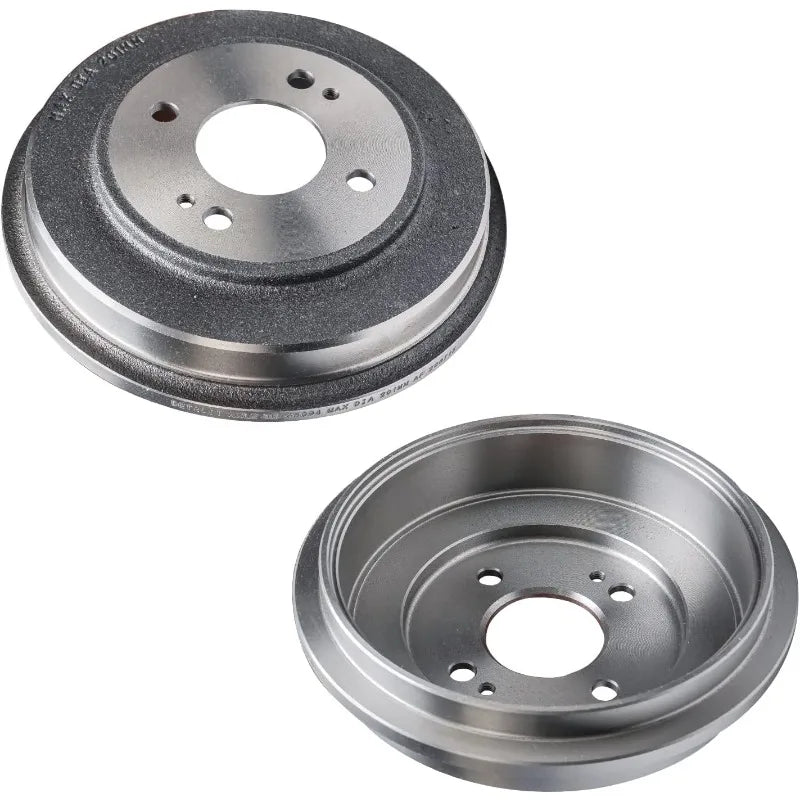 Detroit Axle 1.7L Brake Kit Front Drilled Rotors Ceramic Pads for Honda Civic