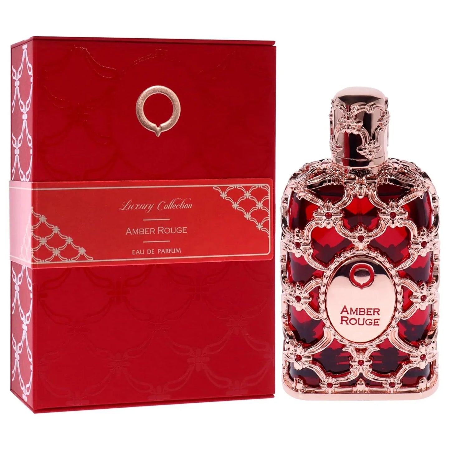Orientica Amber Rouge 80ml Eau de Parfum Spray | Luxurious Unisex Fragrance with Amber and Seaweed
