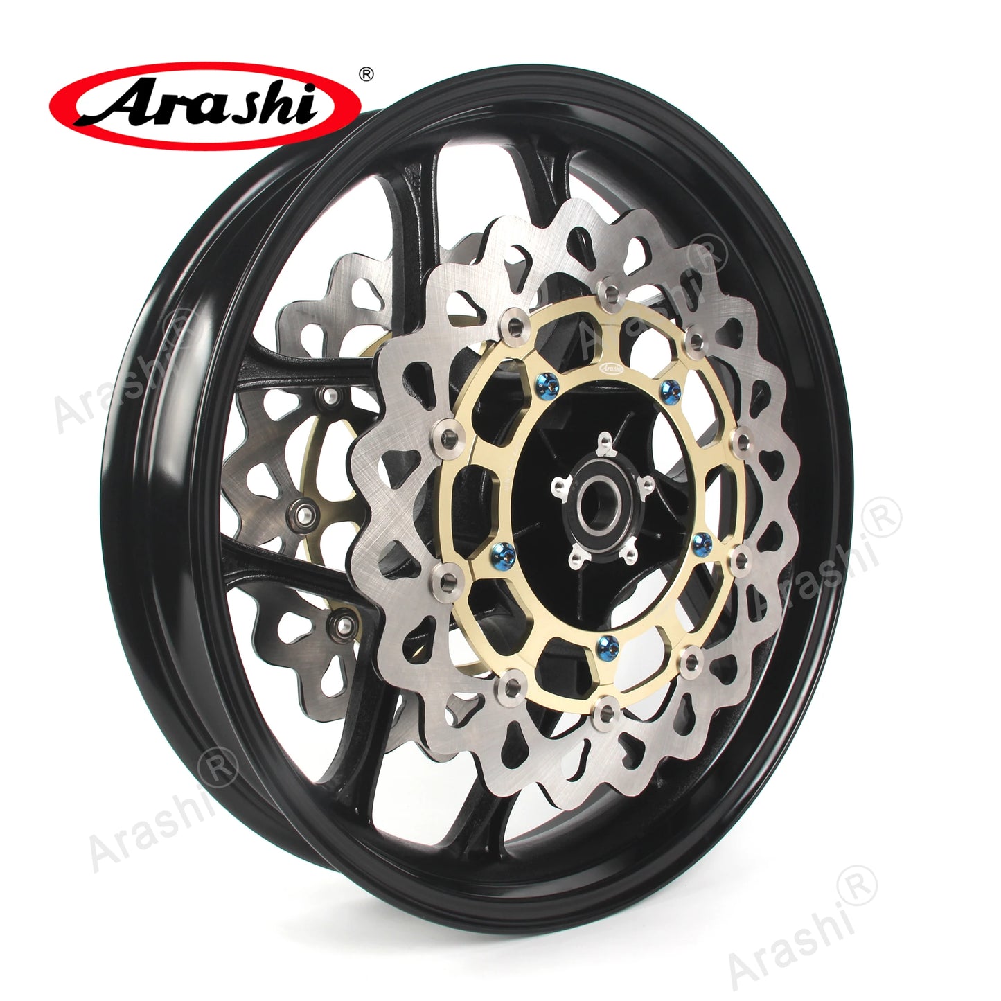 Arashi Motorbike Front Rim For Yamaha YZF R1 ABS 2015 To 2021 Brake Disc Rotor