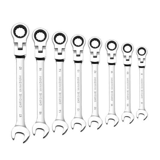 72-Tooth Flexible Ratcheting Wrench Spanner Tool Combination Socket 6mm-32mm