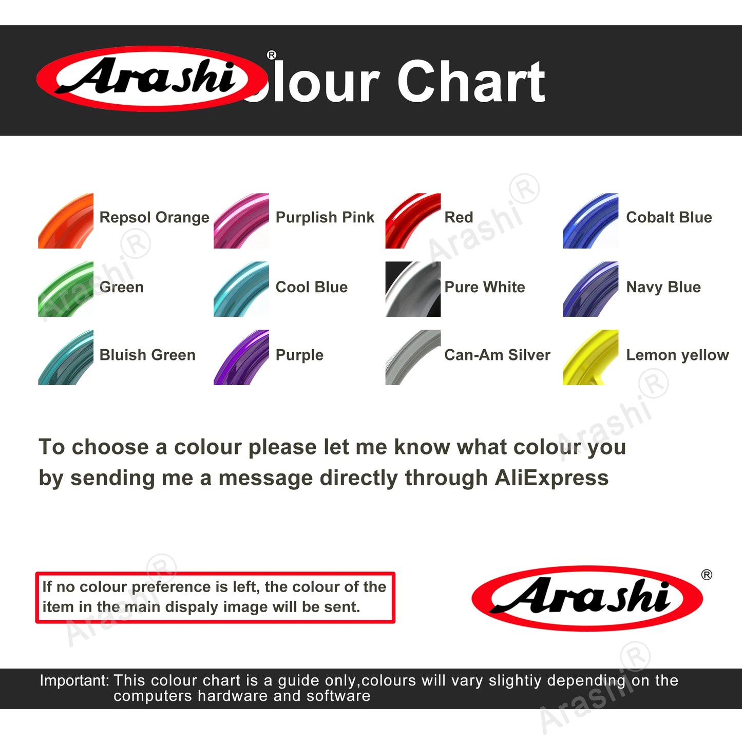 Arashi Motorbike Front Rim For Yamaha YZF R1 ABS 2015 To 2021 Brake Disc Rotor