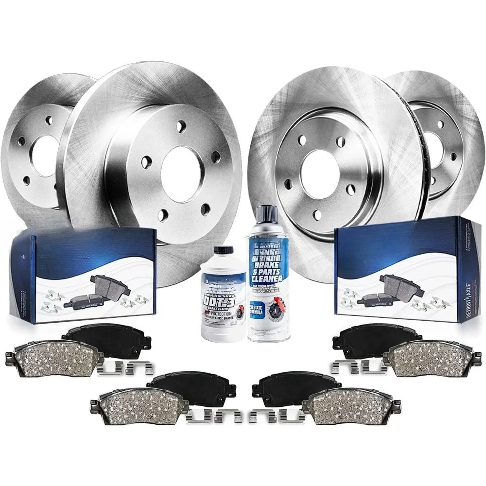 Brake Kit for 2005-2006 Honda CR-V Front and Rear Disc Brake Rotors and Pads