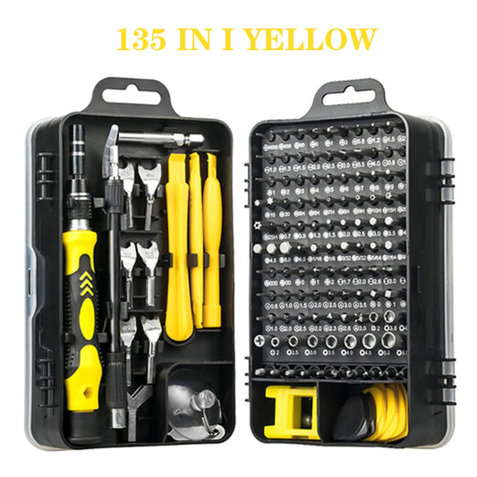 Magnetic Screwdriver Set with Torx and Phillips Bits for Phone and PC Repair