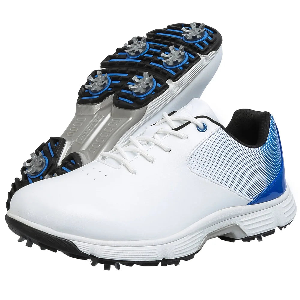 Men Luxury Golf Shoes Men Waterproof Golf Sneakers Anti Slip Walking Footwears