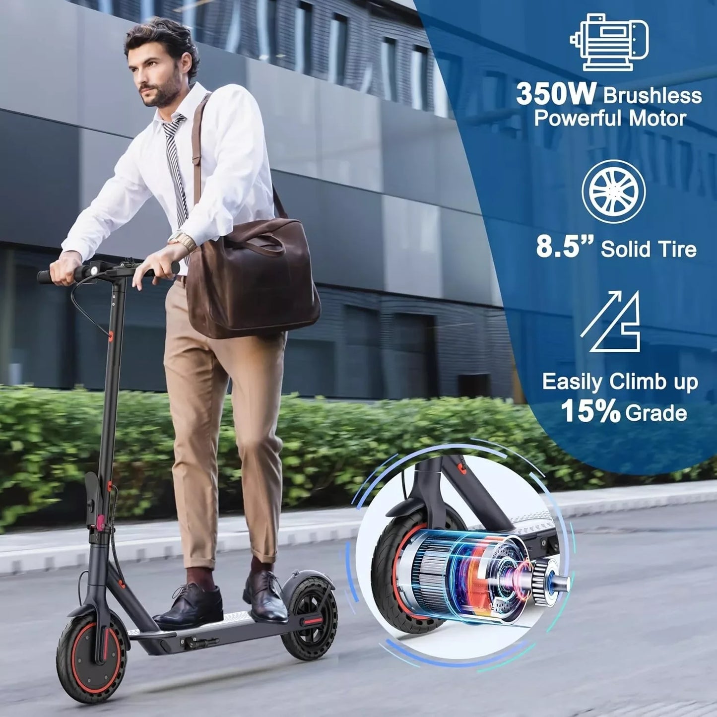 Ladped LP60 Electric Scooter 350W 25km/h Smart Control Folding Adult Scooter