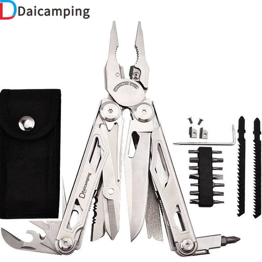 Daicamping DL30 Multitool Folding Knife and Scissors EDC Survival Gear
