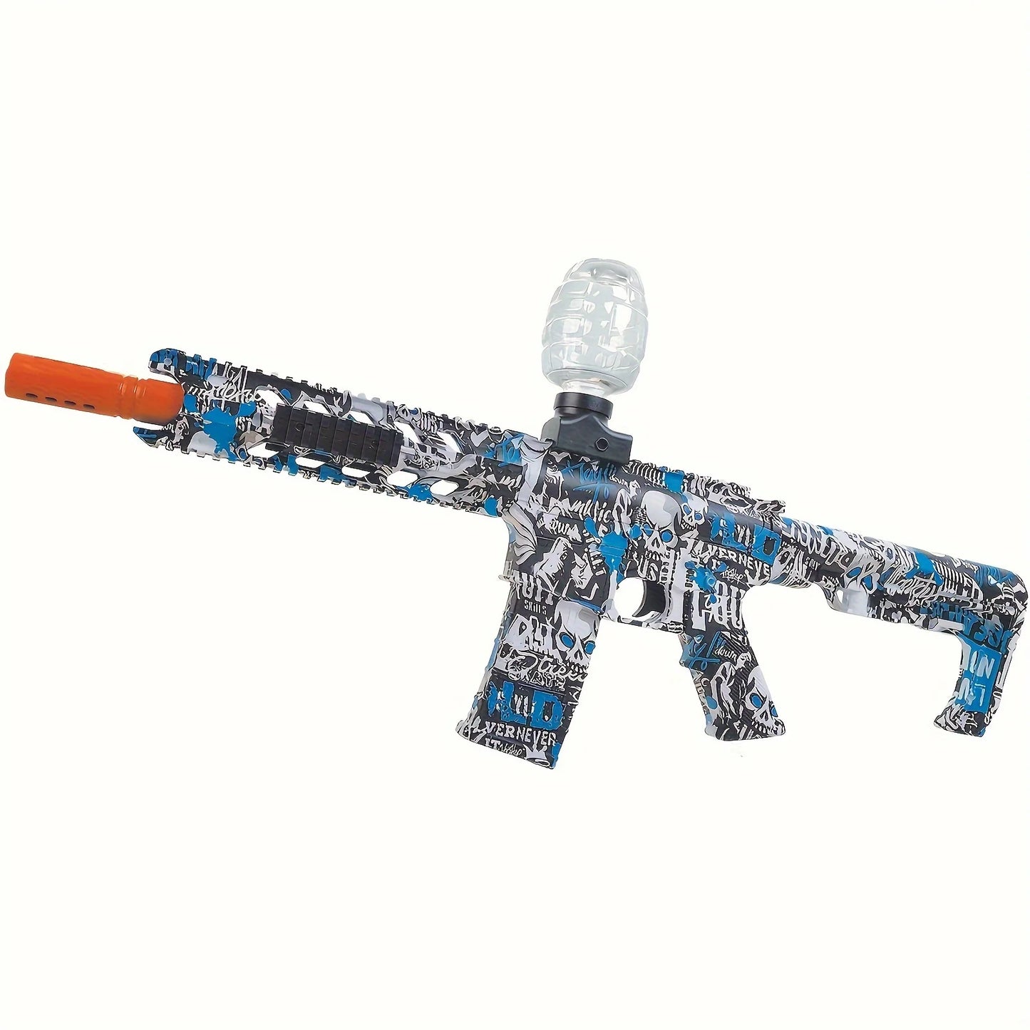 Electric M4 Toy Gel Blater, New Edition, High Speed, Rechargeable Battery And Protective Eyewear, Automatic Outdoor Toys