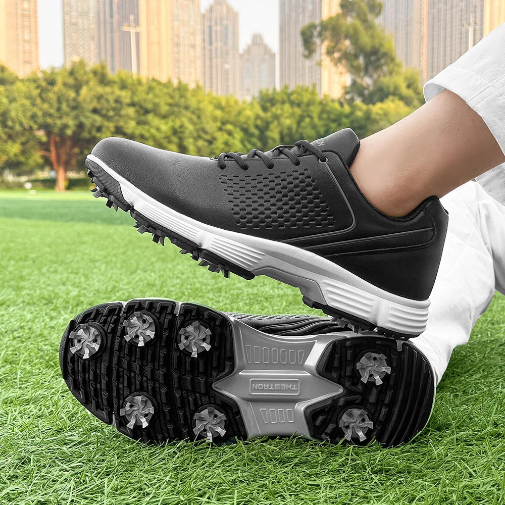 Men Golf Shoes Training Golf Sneakers Anti Slip Walking Footwears for Golfers