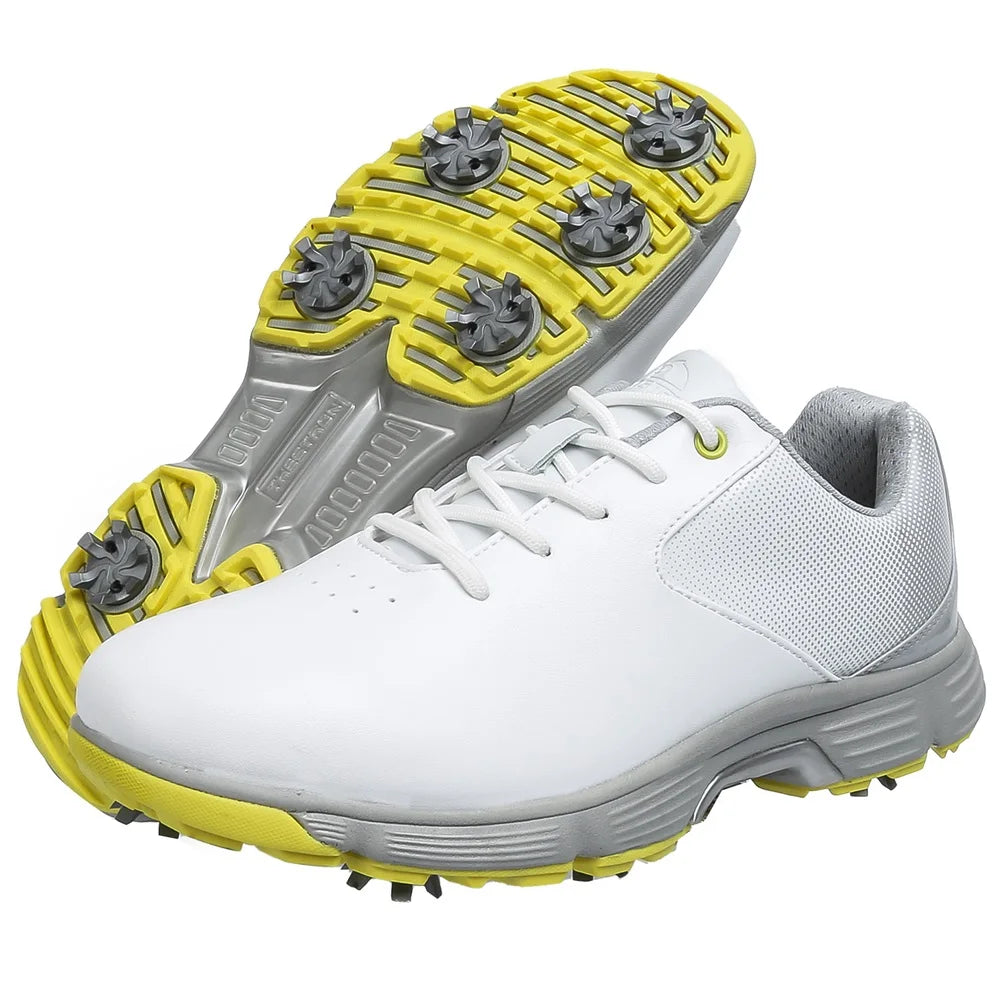 Men Luxury Golf Shoes Men Waterproof Golf Sneakers Anti Slip Walking Footwears
