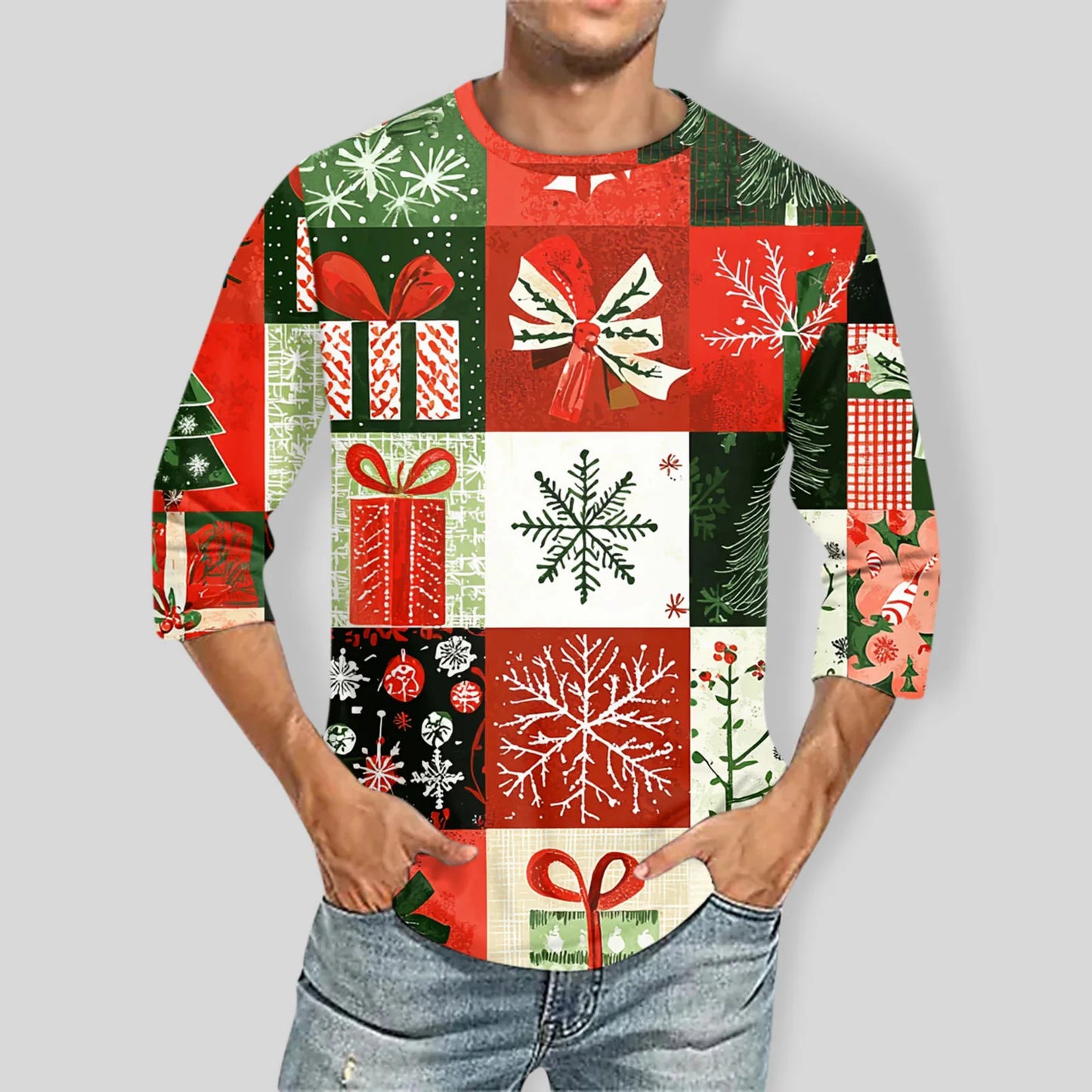 New Fashion Christmas T-shirts Men And Women Short-sleeved T-shirts Casual Santa Claus 3d Printed T-shirts Cartoon Men Clothing