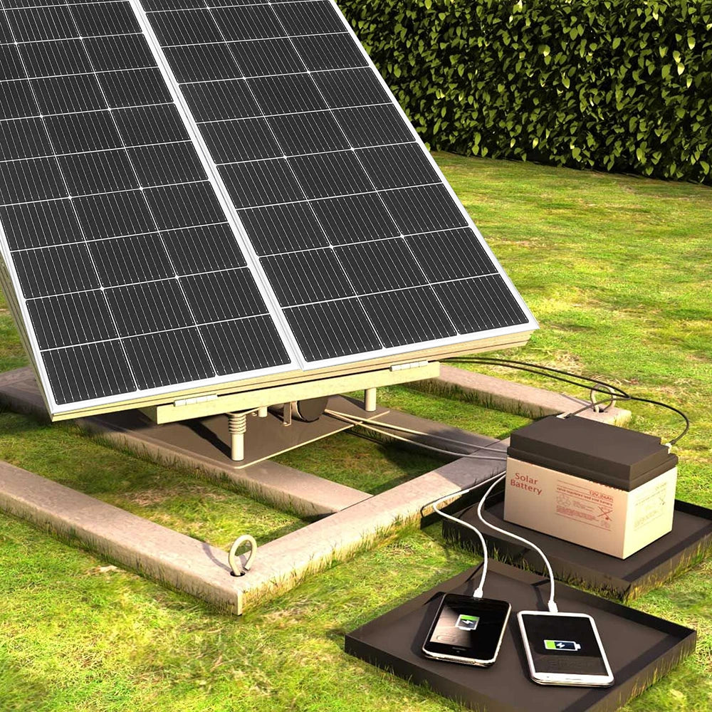 Rigid Solar Panel Battery charger 600W 480W 240W 120W Photovoltaic module outdoor lamp Rechargeable Generator garden RV Camping