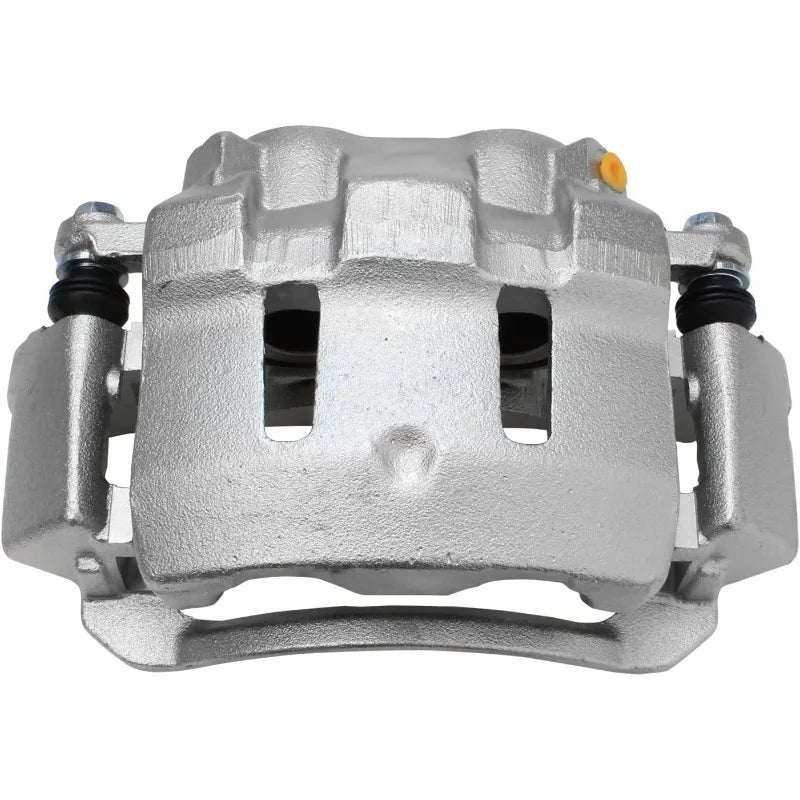 Detroit Axle - 4WD Front Brake  Slotted Disc Brake Rotors Brake Calipers Replacement Ceramic Brakes Pads