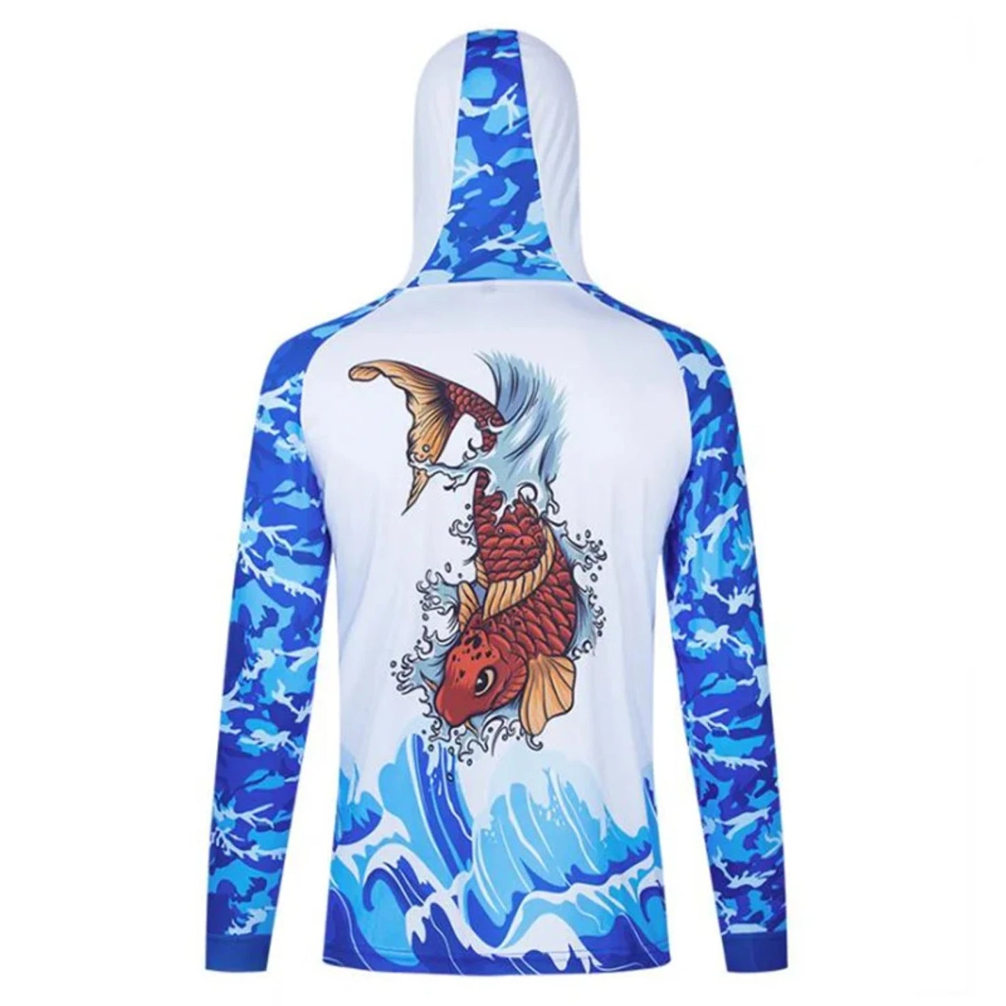 2023 Men's Quick Dry Long Sleeve Fishing Shirt with UV Protection and Breathability